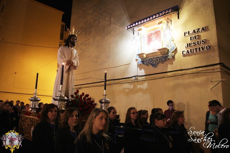 Traslado de Jesús Cautivo a su paso - Viernes de Dolores 2014